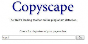 copyscape online plagiarism detection