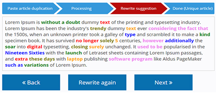 Article Rewriter Wizard - the most powerful article rewriting software.