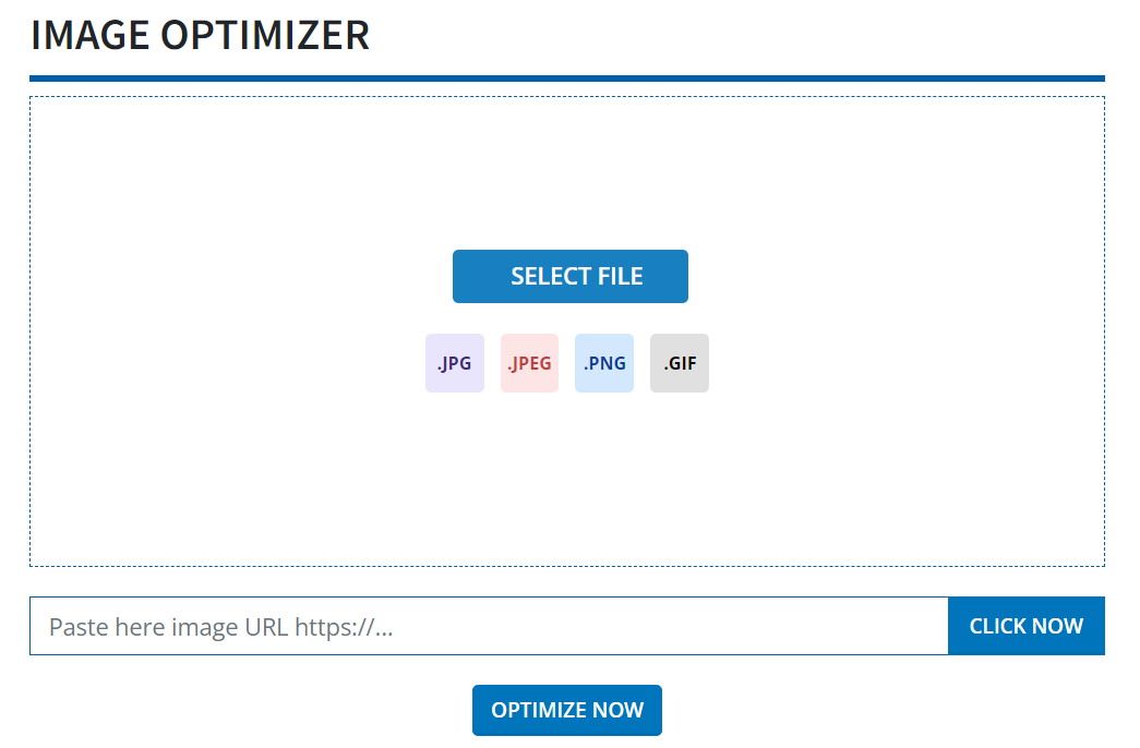 PNG, GIF, JPEG Optimizer